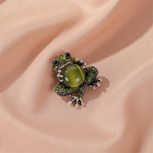 Aretes Elásticos Rana Ópalo Adorable - Image 15