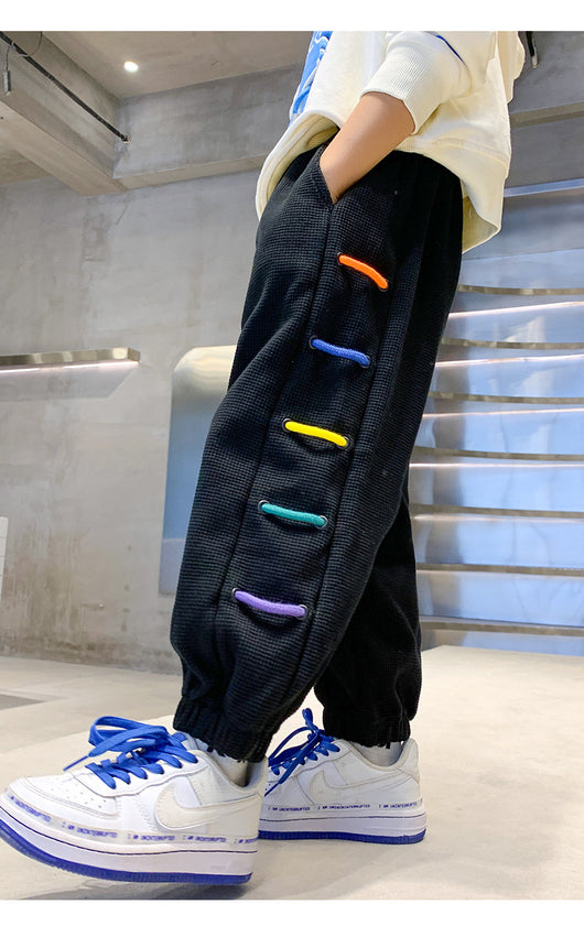 Pantalones Casuales Anchos de Terciopelo para Niños - Diseño Moderno y Cómodo - Image 8