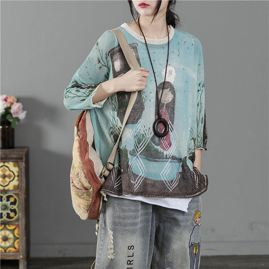Camiseta Suelta Estampada - Image 8