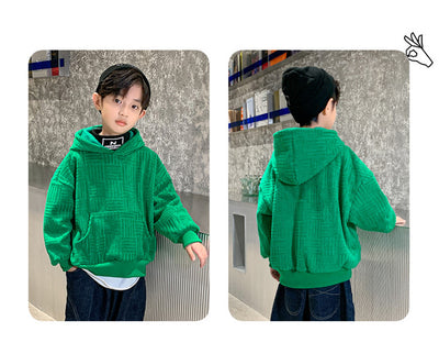 Sudadera con Capucha de Polar para Niños - Diseño Versátil y Moderno - Image 7