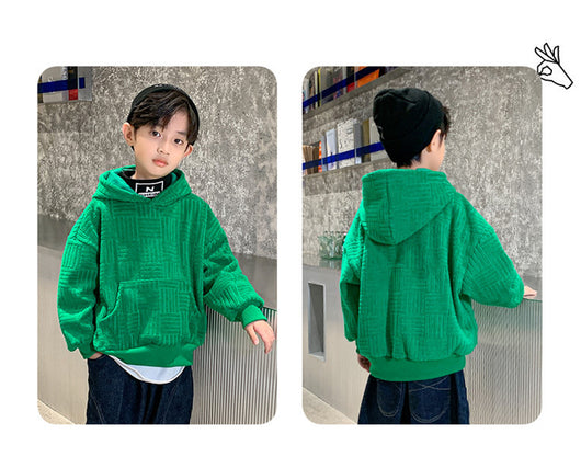 Sudadera con Capucha de Polar para Niños - Diseño Versátil y Moderno - Image 7