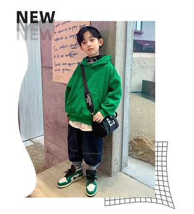 Sudadera con Capucha de Polar para Niños - Diseño Versátil y Moderno - Image 8