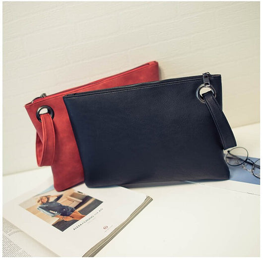 Bolsa Casual de Oficina en Cuero PU Grano Oscuro - Image 17