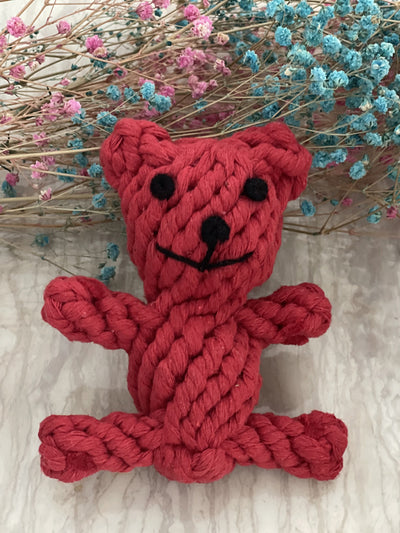 Juguete Masticable Navideño Tejido a Mano para Mascotas - Image 11