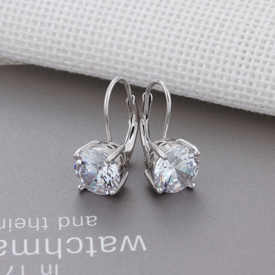 Aretes de Plata 925 con Diamantes - Diseño Minimalista Elegante - Image 8
