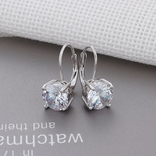 Aretes de Plata 925 con Diamantes - Diseño Minimalista Elegante - Image 8