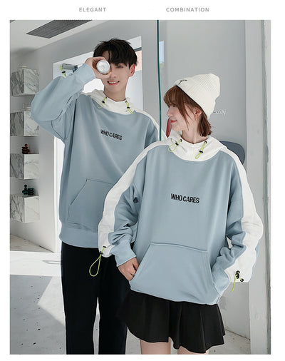 Sudadera con Capucha de Contraste y Costuras Decorativas - Image 9