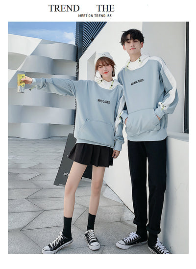 Sudadera con Capucha de Contraste y Costuras Decorativas - Image 14