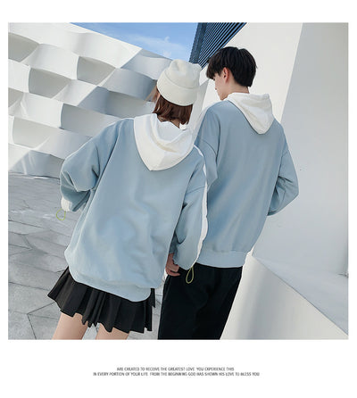 Sudadera con Capucha de Contraste y Costuras Decorativas - Image 16