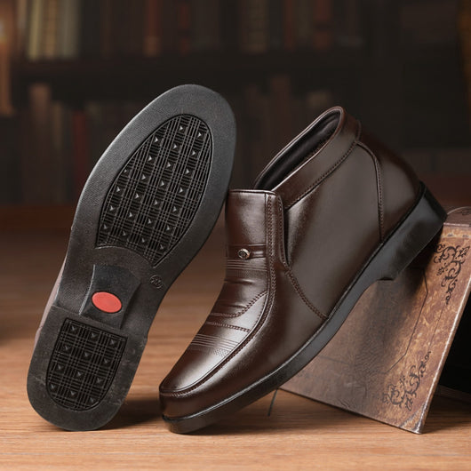 Botas Casuales Cálidas para Hombre con Suela Gruesa Antideslizante - Image 9