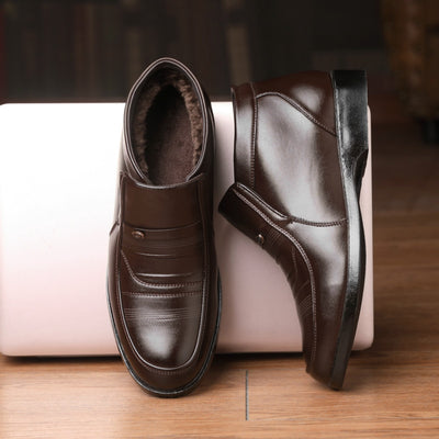 Botas Casuales Cálidas para Hombre con Suela Gruesa Antideslizante - Image 12