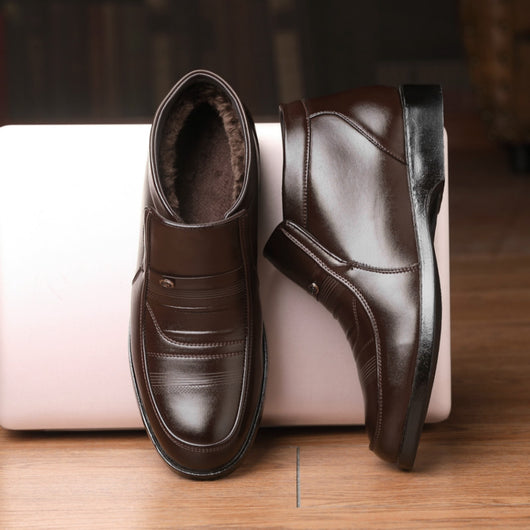 Botas Casuales Cálidas para Hombre con Suela Gruesa Antideslizante - Image 12