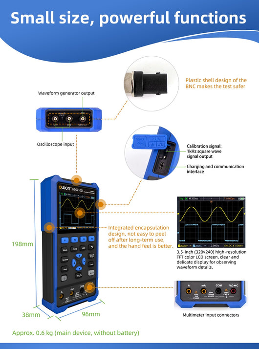 Osciloscopio Automotriz Portátil de Diagnóstico Rápido - Image 11