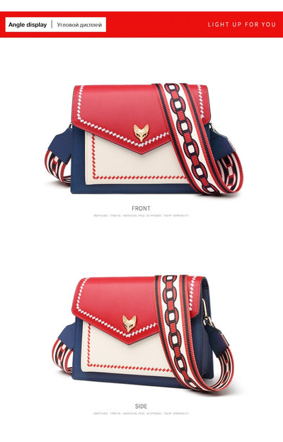 Bolso Mensajero Dorado con Correa Ancha para Mujer - Estilo Exclusivo de Hombro Único - Image 12
