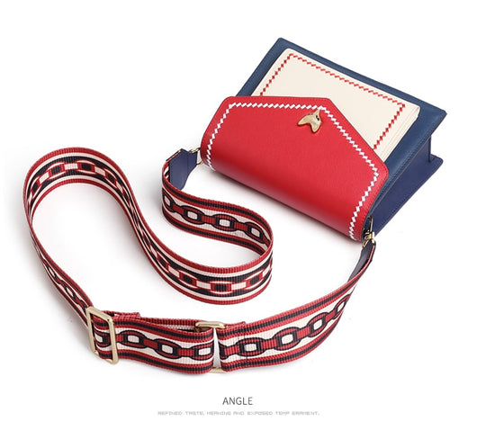Bolso Mensajero Dorado con Correa Ancha para Mujer - Estilo Exclusivo de Hombro Único - Image 14