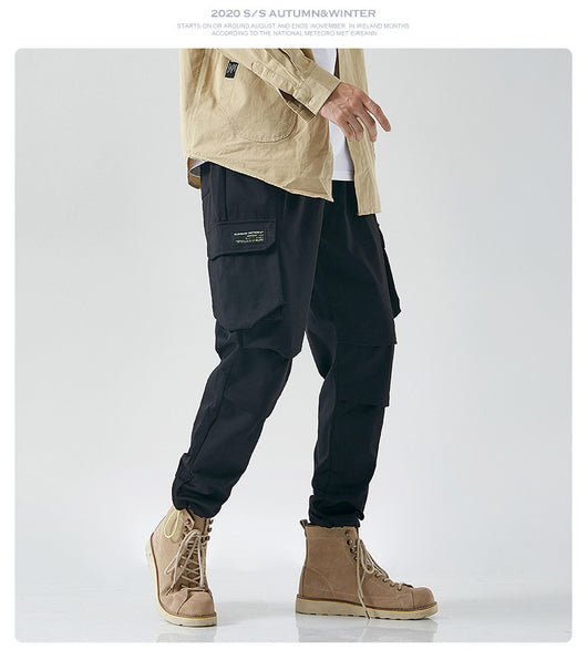 Pantalones Overol Casual Japoneses para Hombre - Image 13