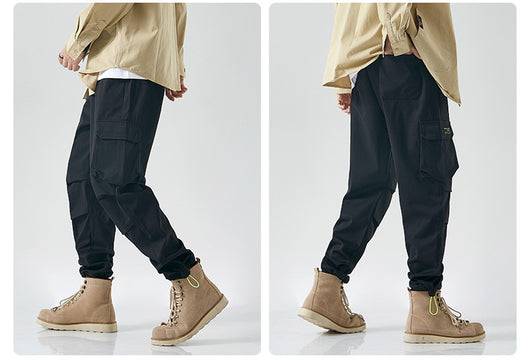 Pantalones Overol Casual Japoneses para Hombre - Image 16