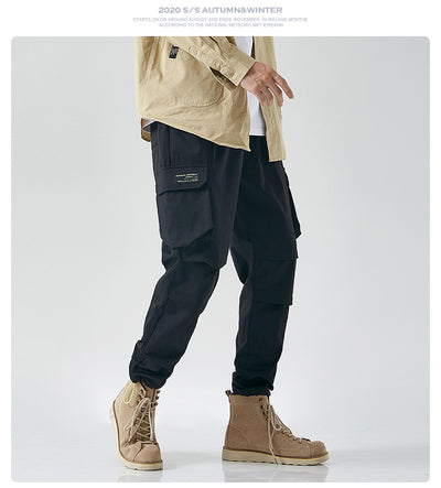 Pantalones Overol Casual Japoneses para Hombre - Image 24