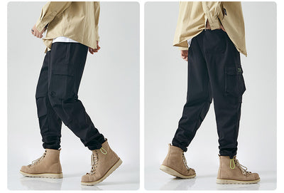 Pantalones Overol Casual Japoneses para Hombre - Image 28