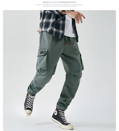 Pantalones Overol Casual Japoneses para Hombre - Image 35