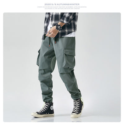 Pantalones Overol Casual Japoneses para Hombre - Image 36