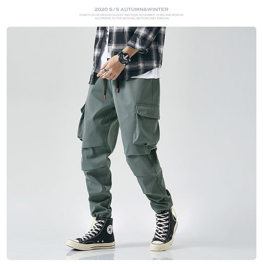 Pantalones Overol Casual Japoneses para Hombre - Image 36