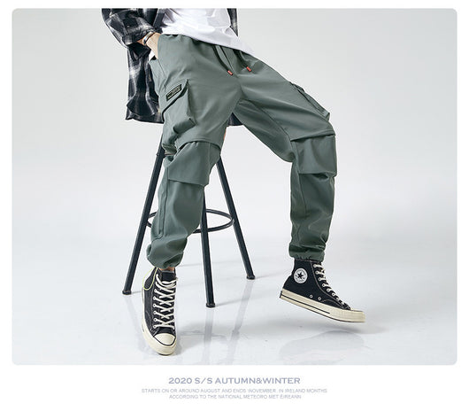 Pantalones Overol Casual Japoneses para Hombre - Image 40