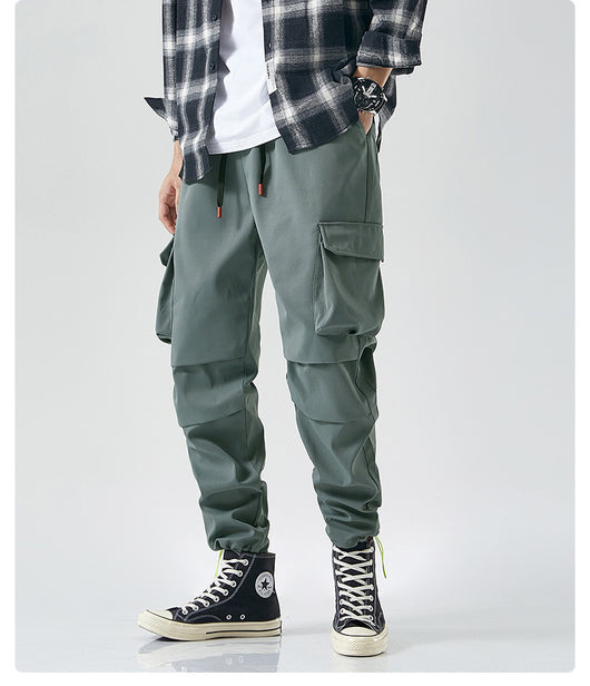 Pantalones Overol Casual Japoneses para Hombre - Image 42