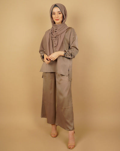 Traje Dos Piezas Elegante Estilo Oriente Medio - Image 24