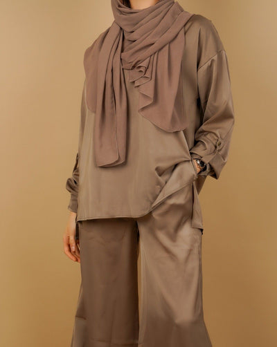 Traje Dos Piezas Elegante Estilo Oriente Medio - Image 26