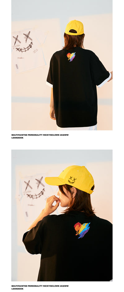 Camiseta Manga Corta Arcoíris Amor - Diseño Payaso Graffiti - Image 9