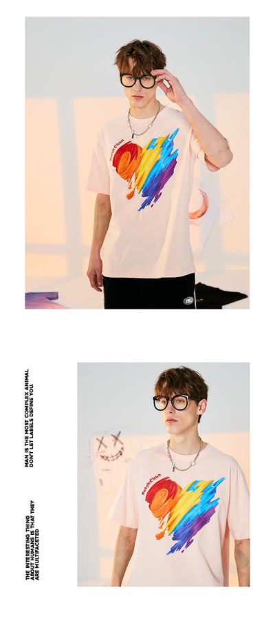 Camiseta Manga Corta Arcoíris Amor - Diseño Payaso Graffiti - Image 11