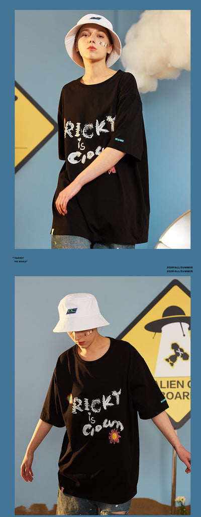 Camiseta Manga Corta Pareja Tendencia Nacional - Ropa de Verano Unisex - Image 8