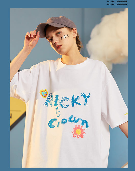 Camiseta Manga Corta Pareja Tendencia Nacional - Ropa de Verano Unisex - Image 11