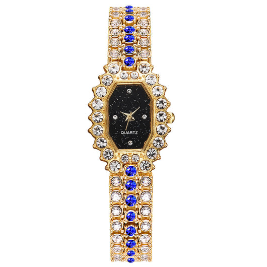 Reloj de Dama Diamantes Esmeralda Diseño Estelar - Image 18