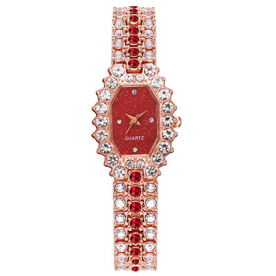 Reloj de Dama Diamantes Esmeralda Diseño Estelar - Image 19
