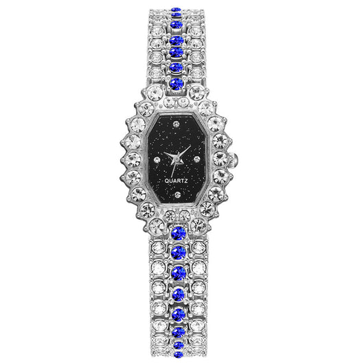 Reloj de Dama Diamantes Esmeralda Diseño Estelar - Image 20