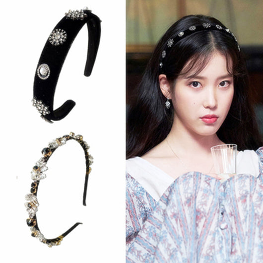 Diadema de Terciopelo con Diseño de Copo de Nieve para Mujeres - Image 6