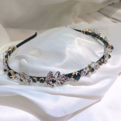 Diadema de Terciopelo con Diseño de Copo de Nieve para Mujeres - Image 12