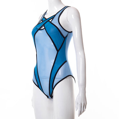 Body Transparente Sensual con Malla Calada - Image 17