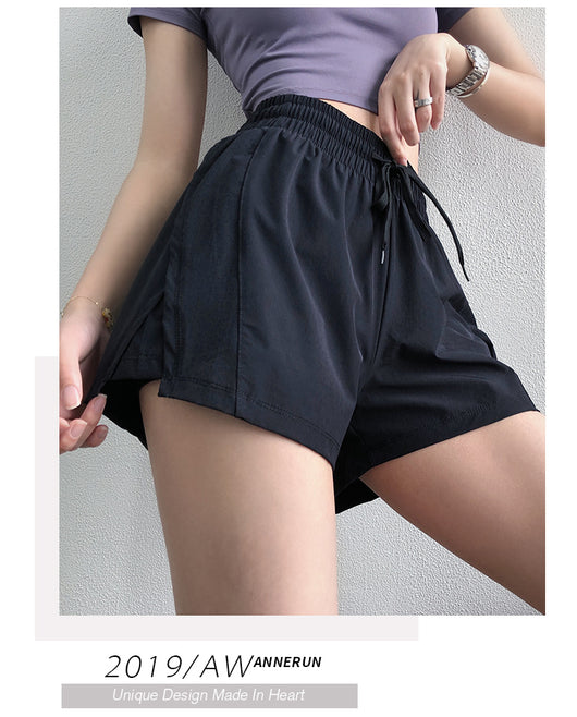 Shorts Deportivos Cintura Alta Mujer Secado Rápido - Image 9