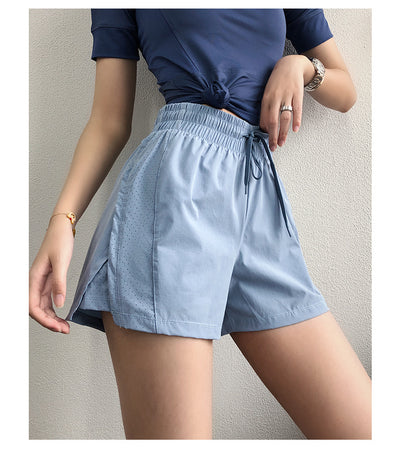Shorts Deportivos Cintura Alta Mujer Secado Rápido - Image 11
