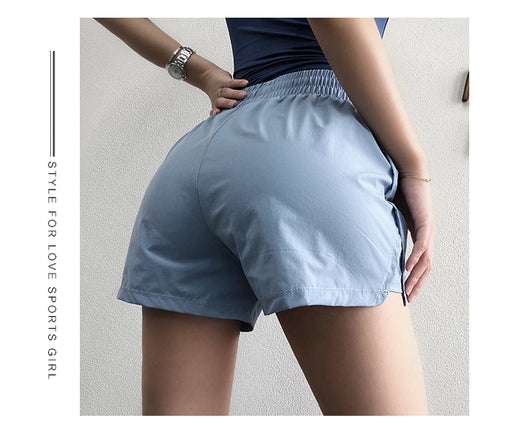 Shorts Deportivos Cintura Alta Mujer Secado Rápido - Image 17