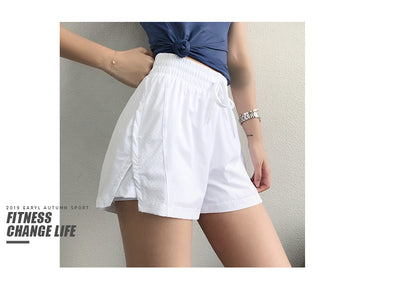Shorts Deportivos Cintura Alta Mujer Secado Rápido - Image 21