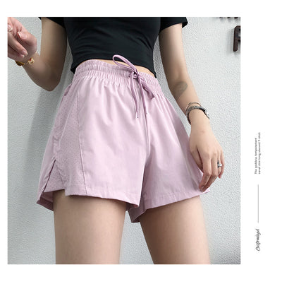 Shorts Deportivos Cintura Alta Mujer Secado Rápido - Image 25