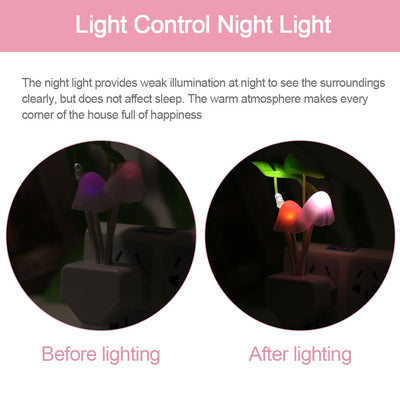 Lámpara Hongo LED con Sensor de Luz, 3 Colores - Image 14