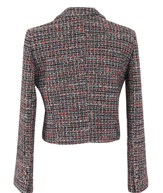 Conjunto Elegante Dos Piezas: Abrigo de Lana Ajustado y Falda Cuello Redondo - Image 20