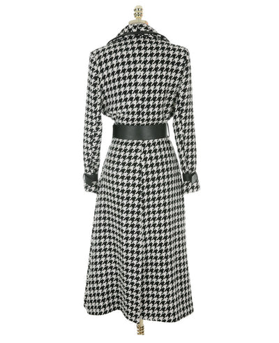 Abrigo Largo Estilo Western con Solapa y Cintura Ajustable - Image 14