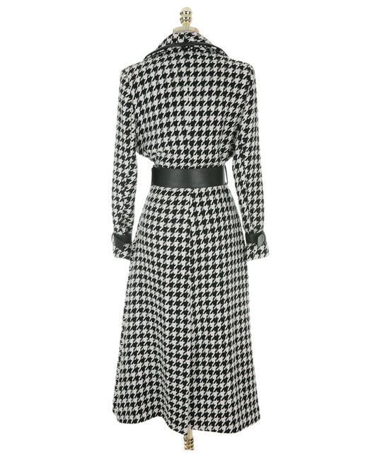 Abrigo Largo Estilo Western con Solapa y Cintura Ajustable - Image 14