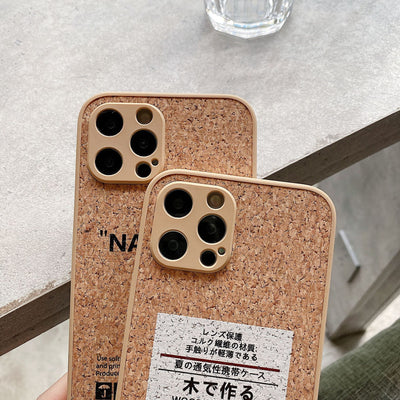 Funda Protectora con Textura de Madera Japonesa - Fibra Suave - Image 24